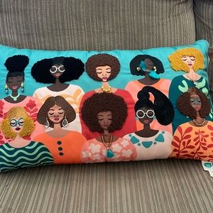 Spirit of love down alternative decorative pillow